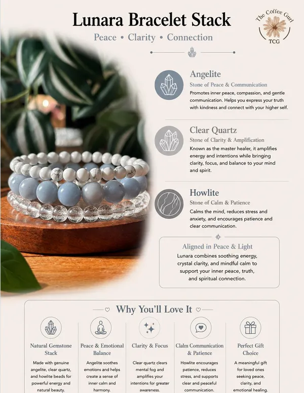 Lunara_Bracelet_Stack_With_Free_Selenite_Tumble