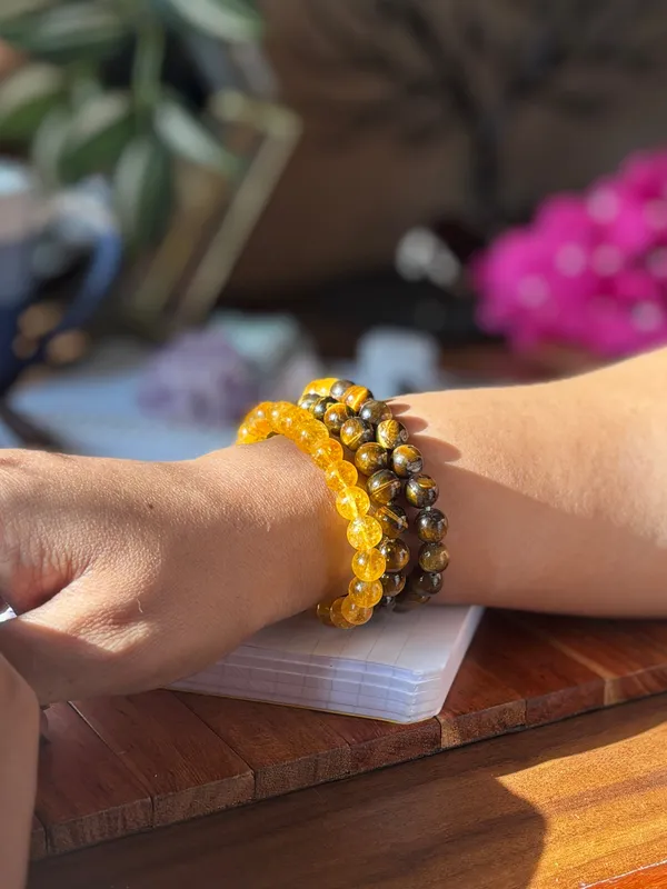 Solara_Bracelet_Stack_With_Free_Selenite_Tumble