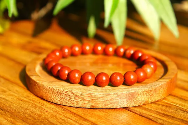 Red_Jasper_Bracelet_With_Free_Selentile_Tumble