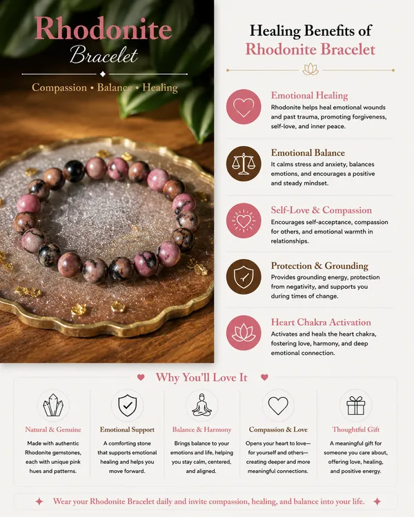 Rhodonite_Bracelet_With_Free_Selenite_Tumble