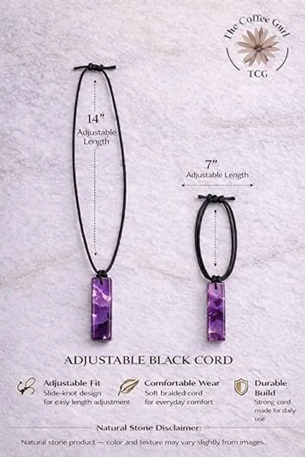 Rectangle_Amethyst_Crystal_Necklace_For_Men_Adjustable_Black_Cord