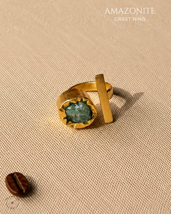 Amazonite_Crest_Ring_Golden_Collection