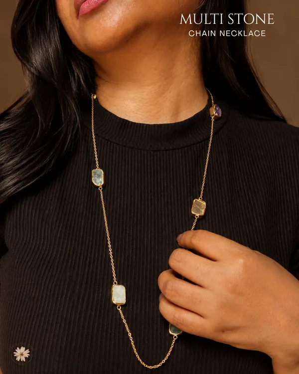 Multi_Stone_Chain_Necklace_Golden_Collection