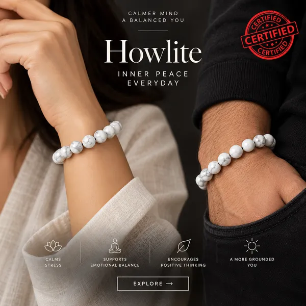 Howlite_Bracelet_With_Free_Selenite_Tumble