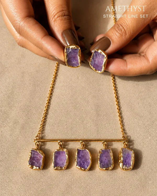 Amethyst_Straight_Line_Set_Golden_Collection
