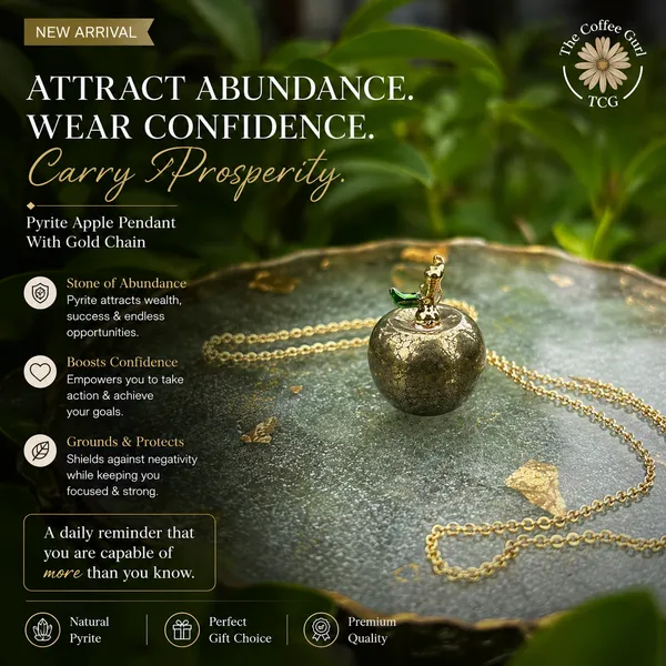 Pyrite_Apple_Pendant_With_Gold_Chain