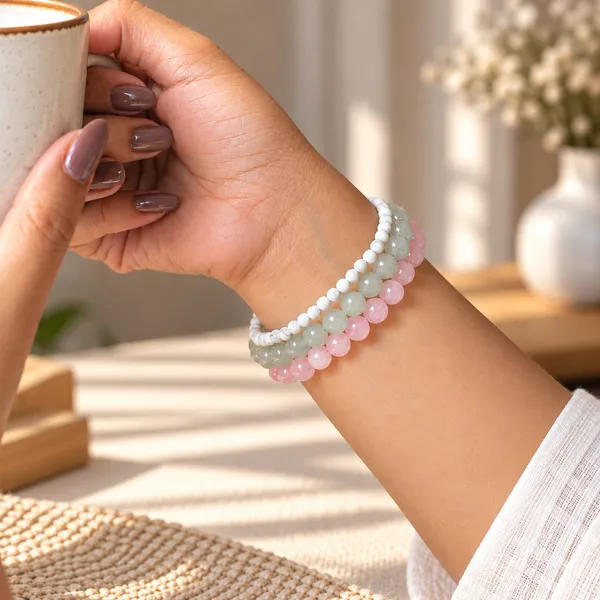 Elara_Bracelet_Stack_With_Free_Selenite_Tumble