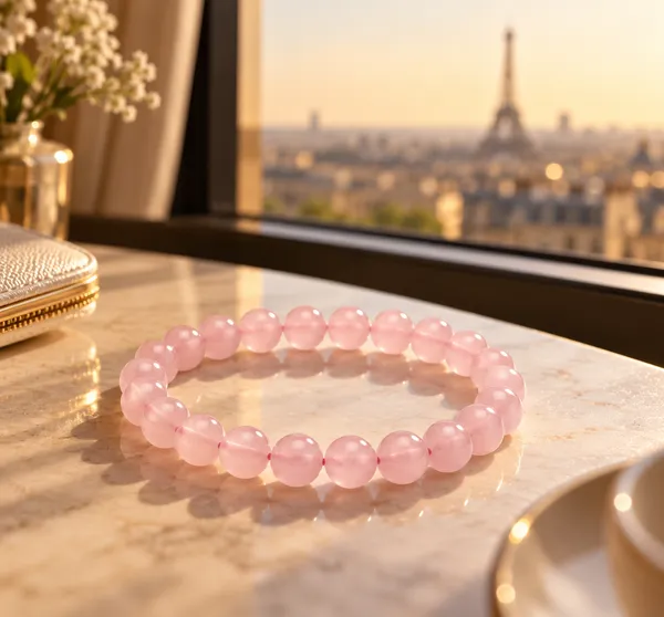 Rose_Quartz_Bracelet_With_Free_Selenite_Tumble