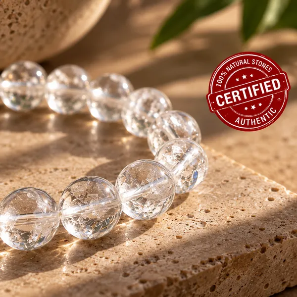 Clear_Quartz_Bracelet_With_Free_Selenite_Tumble