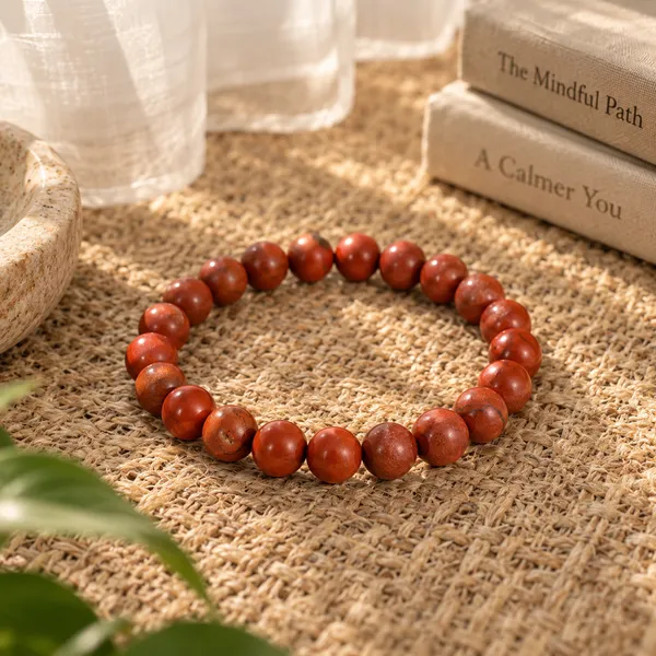Red_Jasper_Bracelet_With_Free_Selentile_Tumble