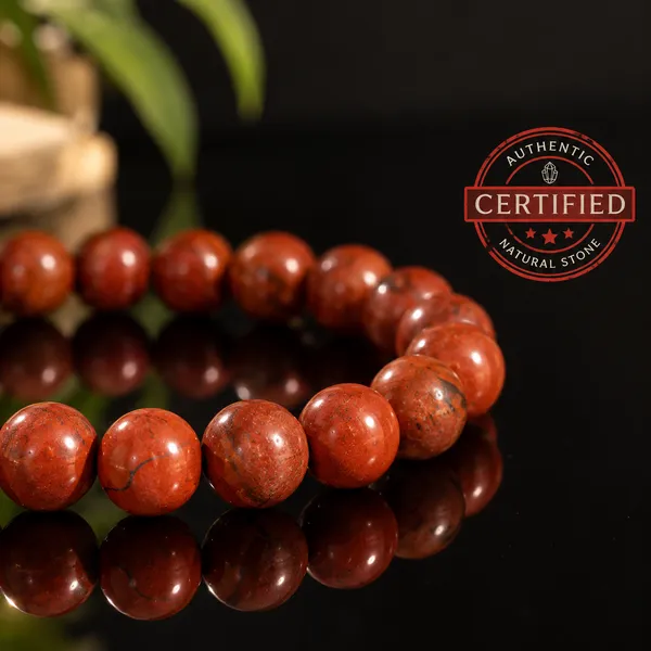 Red_Jasper_Bracelet_With_Free_Selentile_Tumble