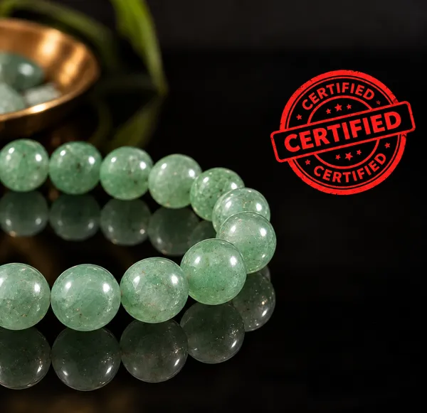 Green_Aventurine_Bracelet_With_Free_Selenite_Tumble
