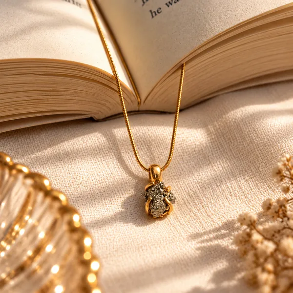 Raw_Pyrite_Stone_Pendant_Necklace