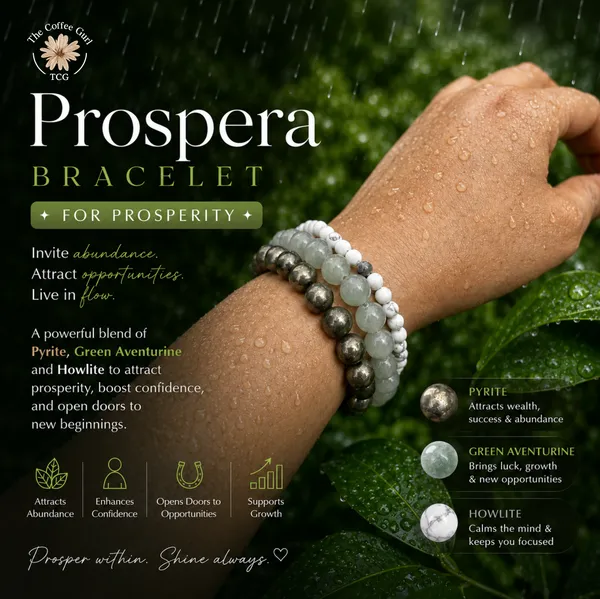 Prospera_Bracelet_Stack_With_Free_Selenite_Tumble