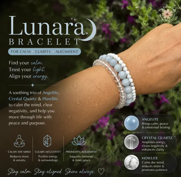 Lunara_Bracelet_Stack_With_Free_Selenite_Tumble