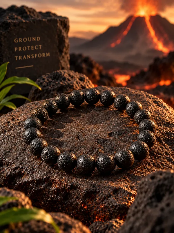 Lava_Bracelet_With_Free_Selenite_Tumble