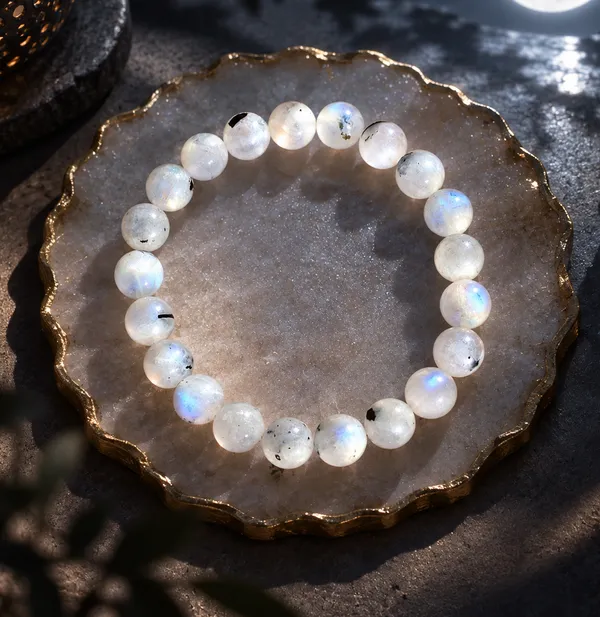 Moon_Stone_Bracelet_With_Free_Selenite_Tumble