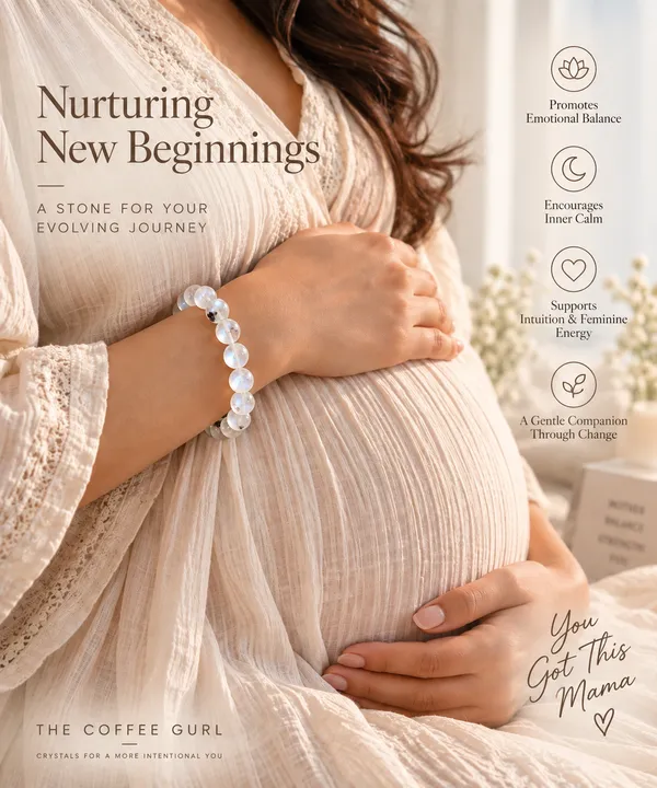 Moon_Stone_Bracelet_With_Free_Selenite_Tumble