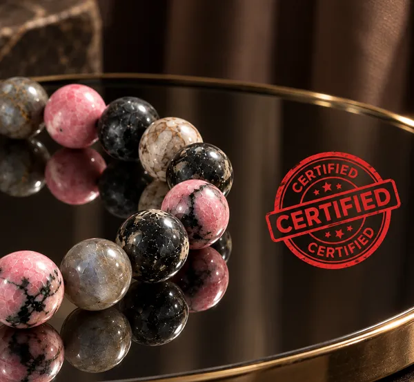 Rhodonite_Bracelet_With_Free_Selenite_Tumble