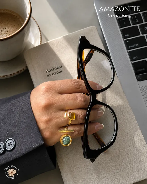 Amazonite_Crest_Ring_Golden_Collection