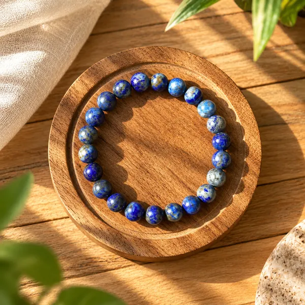 Lapis_Lazuli_Bracelet_With_Free_Selenite_Tumble