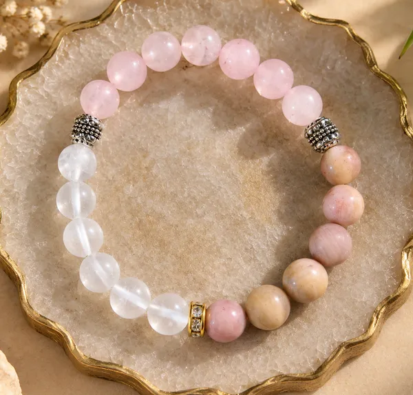 Selenite_Rose_Quarts_Strawberry_Heart_Healing_Aura_Cleansing_Bracelet