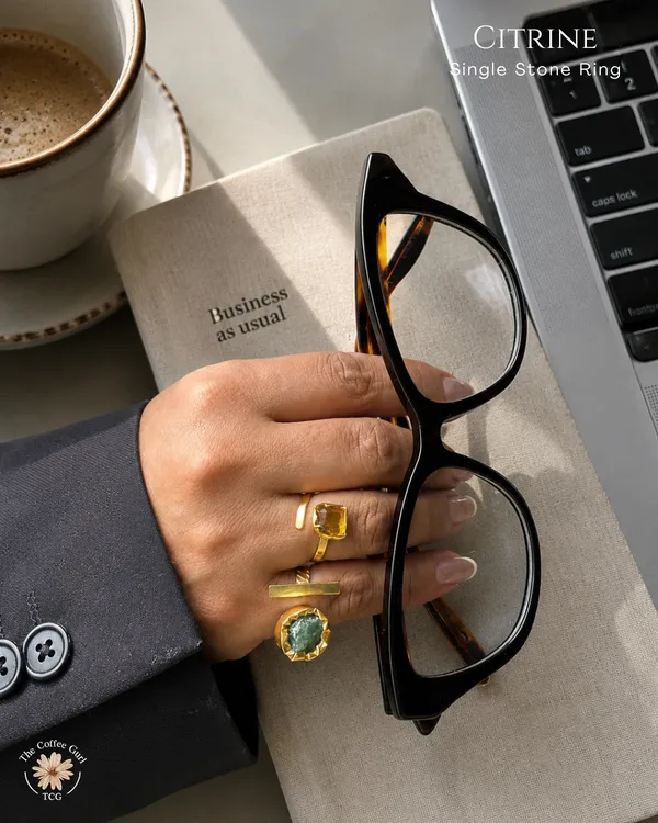 Citrine_Single_Stone_Ring_Golden_Collection