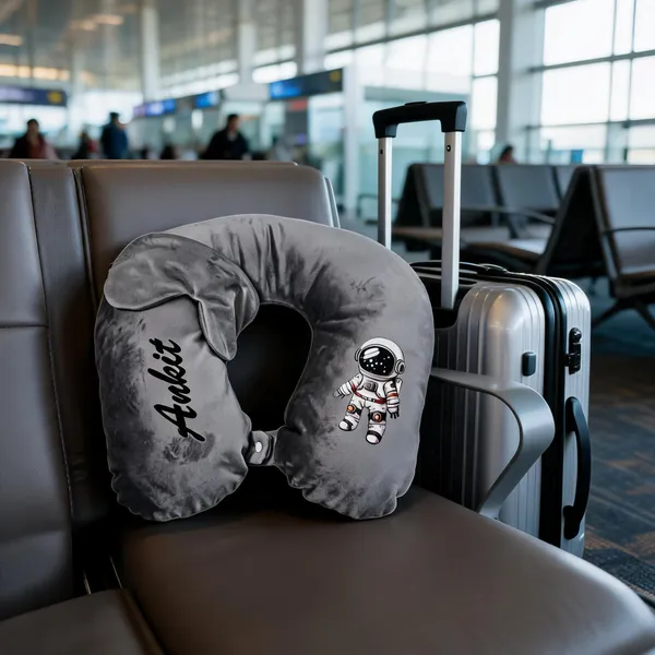 Grey_Velvet_Personalized_Astronaut_Print_Neck_Travel_Pillow