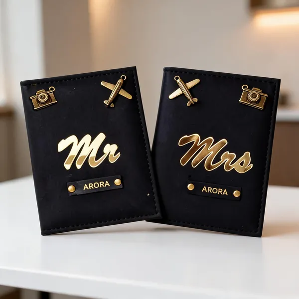 Black_Leather_Mr_And_Mrs_Passport_Cover_Set