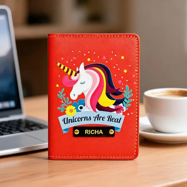 Red_Unicorn_Print_Personalized_Leather_Passport_Cover