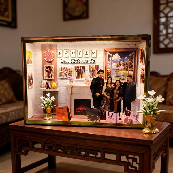 Personalized_Family_Miniature_Diorama_Light_Box_Frame
