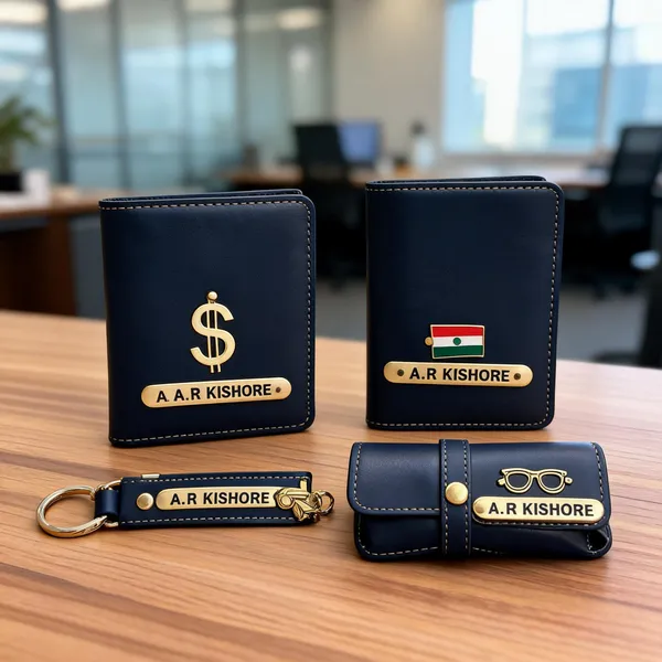 Navy_Leather_Personalized_Wallet_Keychain_And_Case_Gift_Set_For_Men*