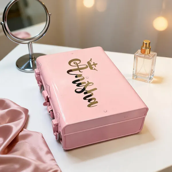 Pink_Personalized_Book_Style_Jewellery_Storage_Box