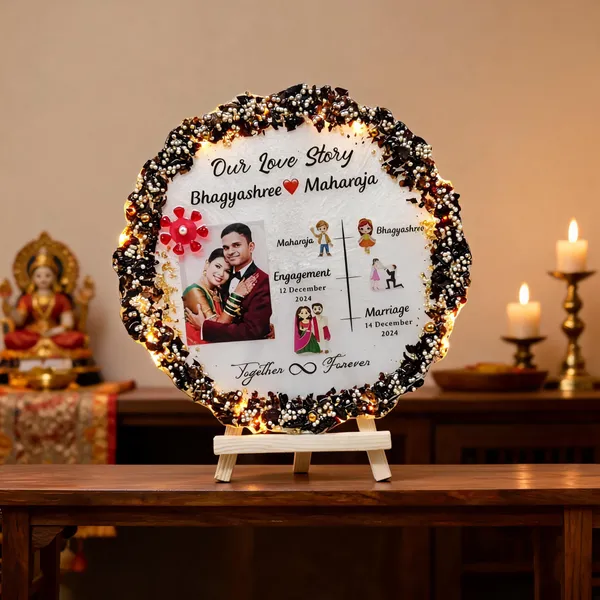 Personalized_Love_Story_Photo_Frame_With_Led_Lights_And_Stand