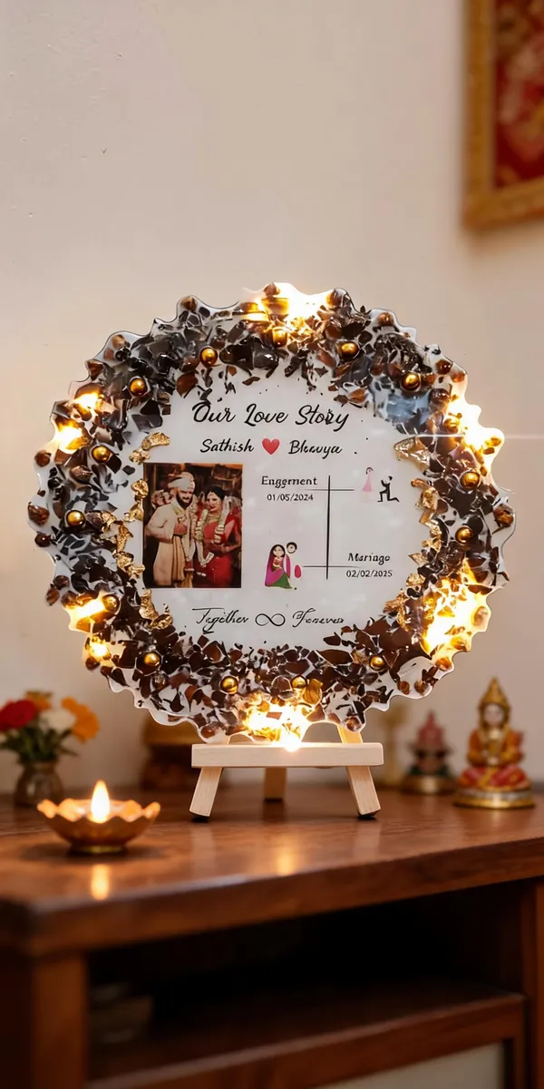 Personalized_Resin_Love_Story_Photo_Frame_With_Led_Lights