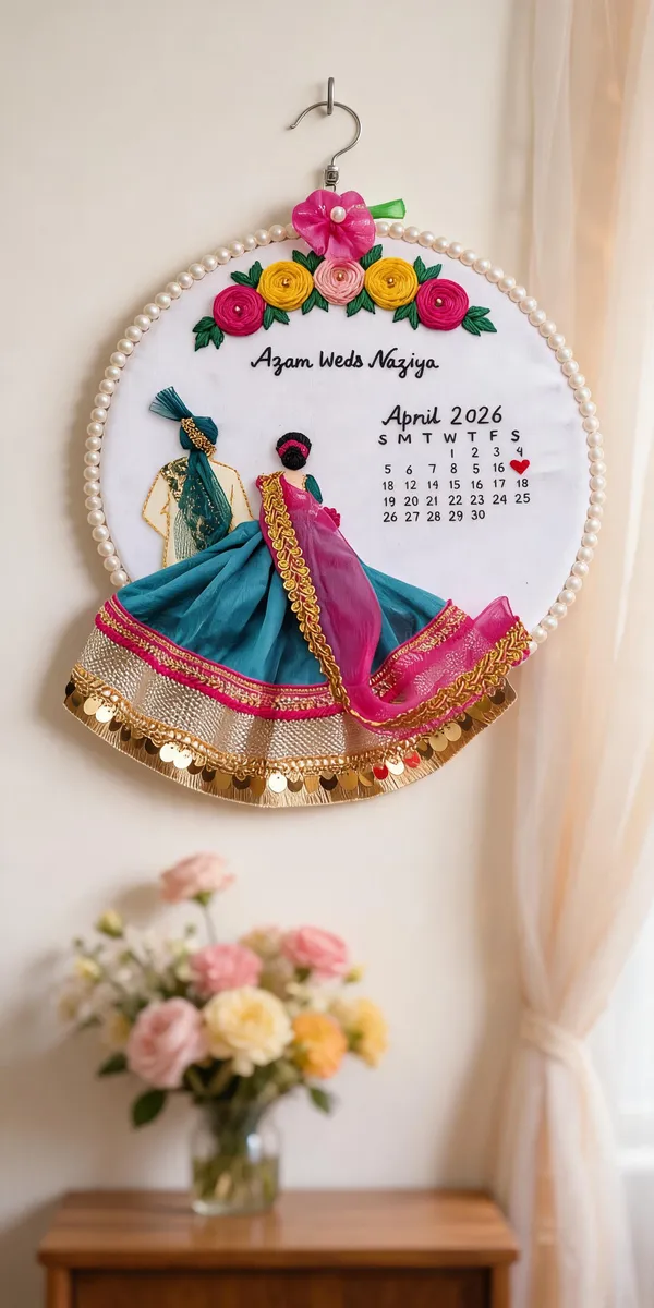Handmade_Embroidered_Bridal_Couple_Save_The_Date_Hoop