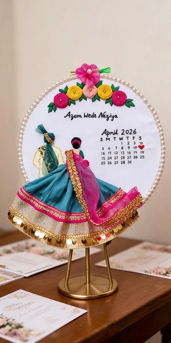 Handmade_Embroidered_Bridal_Couple_Save_The_Date_Hoop