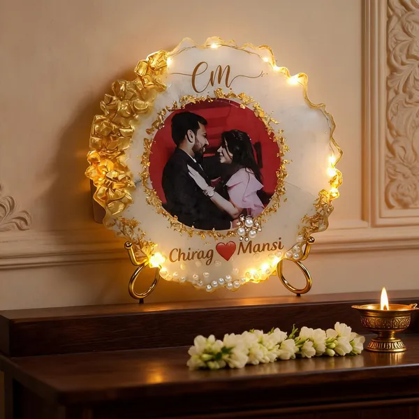 Personalized_Resin_Photo_Frame_With_Led_Lights_And_Gold_Foil_Accents