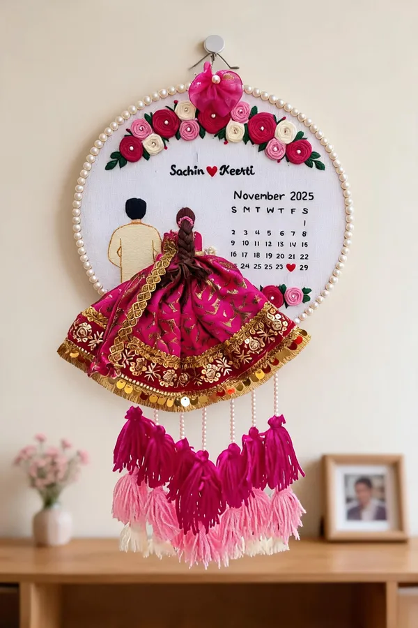 Personalized_Couple_Name_Embroidered_Hoop_Wall_Calendar_With_Tassels