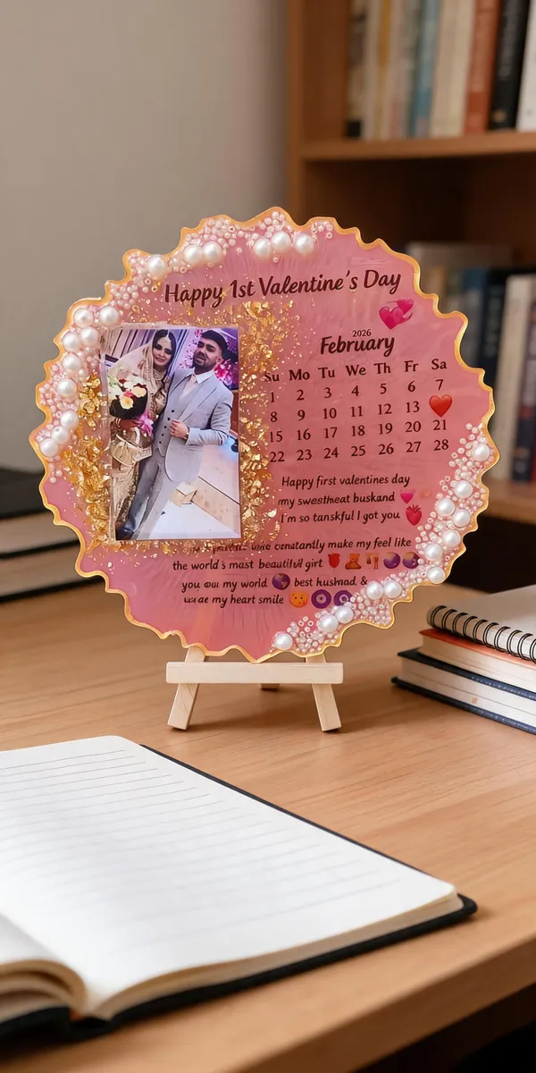 Personalized_Photo_Calendar_Table_Frame_With_Easel_Stand