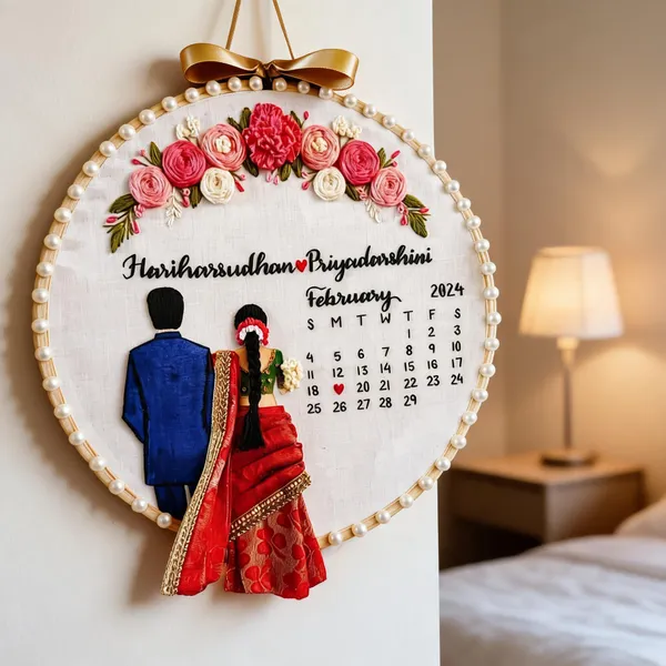 Embroidered_Wedding_Couple_Hoop_Wall_Art_With_Calendar