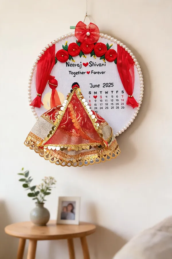 Personalized_Couple_Name_Wedding_Hoop_Calendar_With_Bridal_Dress