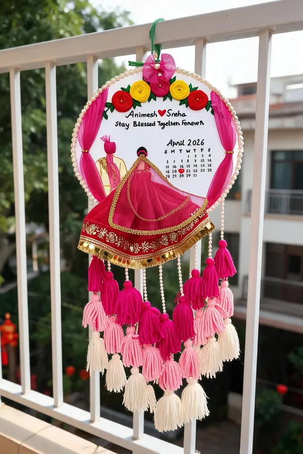 Pink_Handmade_Personalized_Couple_Name_Wall_Hanging_Wind_Chime