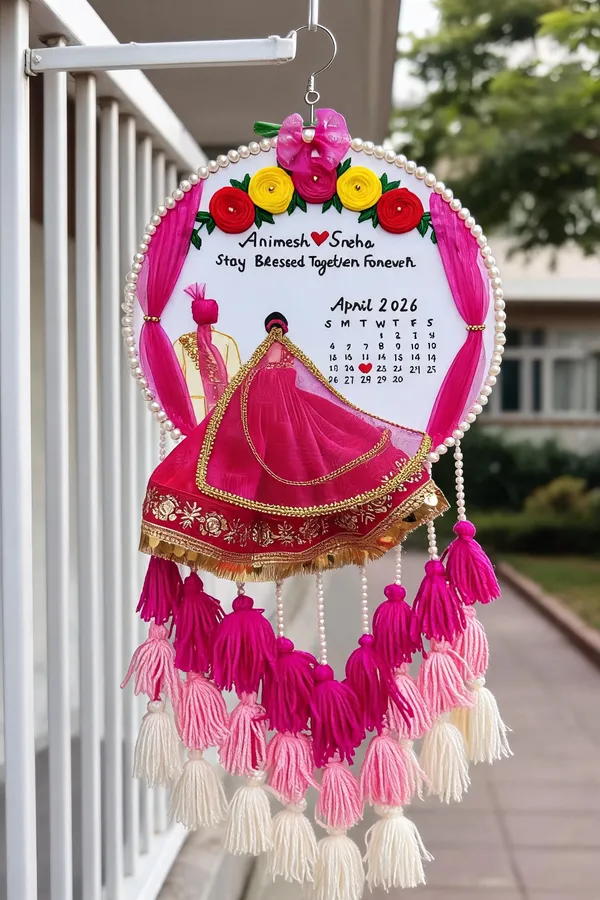 Pink_Handmade_Personalized_Couple_Name_Wall_Hanging_Wind_Chime