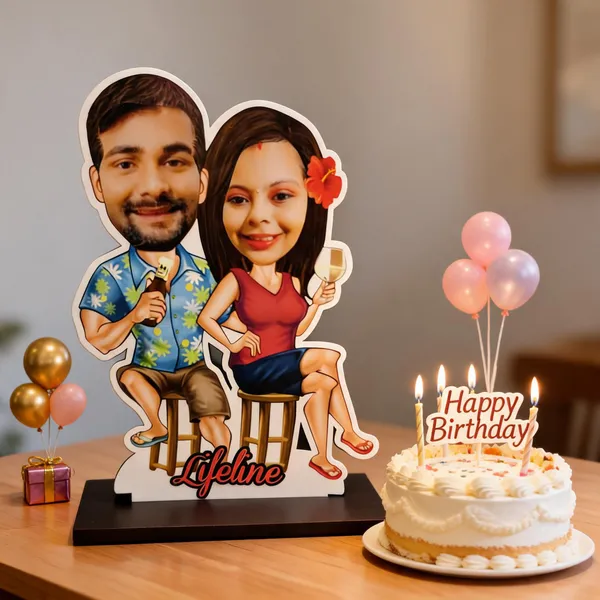 Personalized_Couple_Caricature_Wooden_Table_Standee