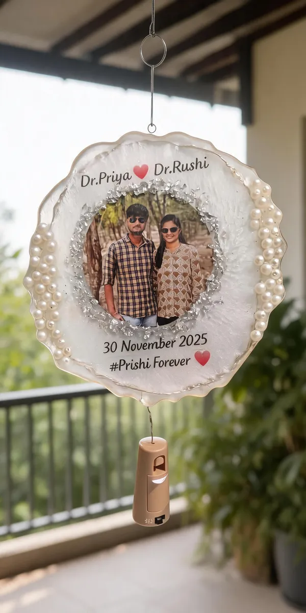 Personalized_Photo_Resin_Wind_Chime_With_Pearl_Border