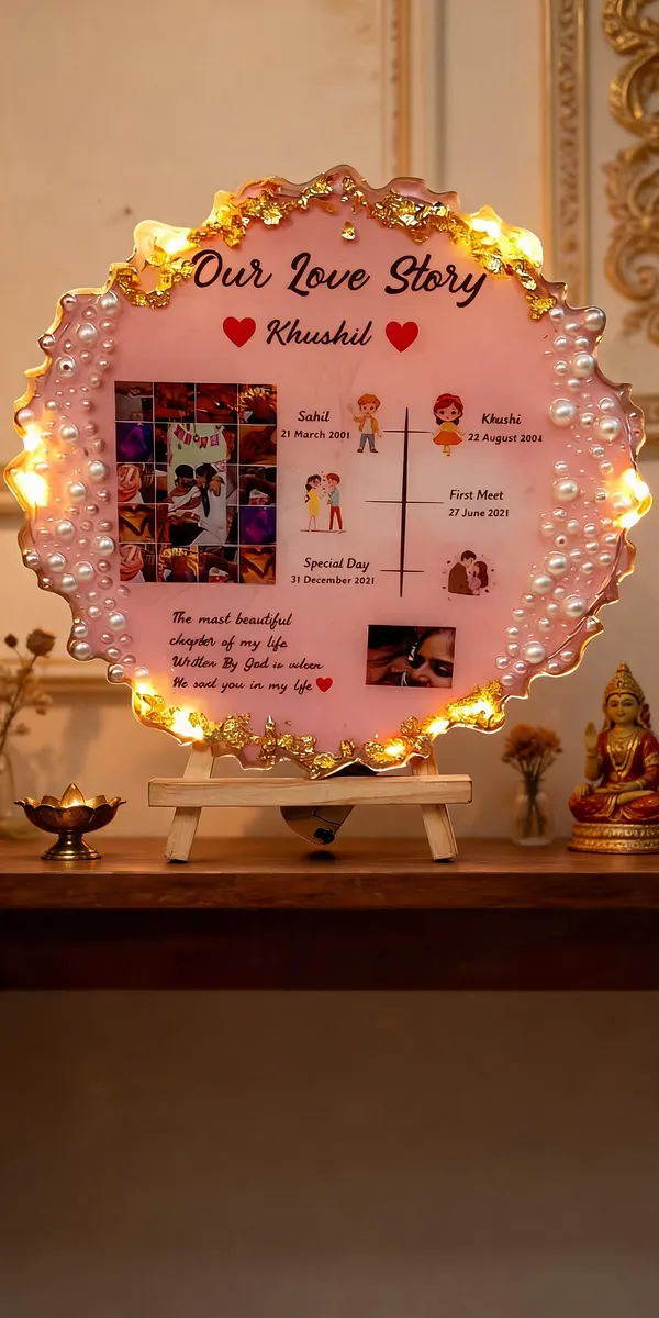 Personalized_Our_Love_Story_Led_Photo_Frame_With_Stand