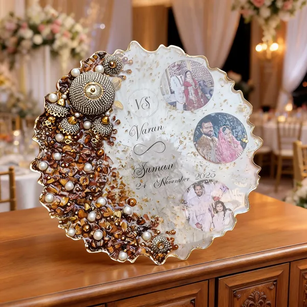 Resin_Wedding_Photo_Collage_Personalized_Decorative_Plate