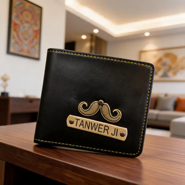 Brown_Leather_Personalized_Mustache_Patch_Wallet_For_Men