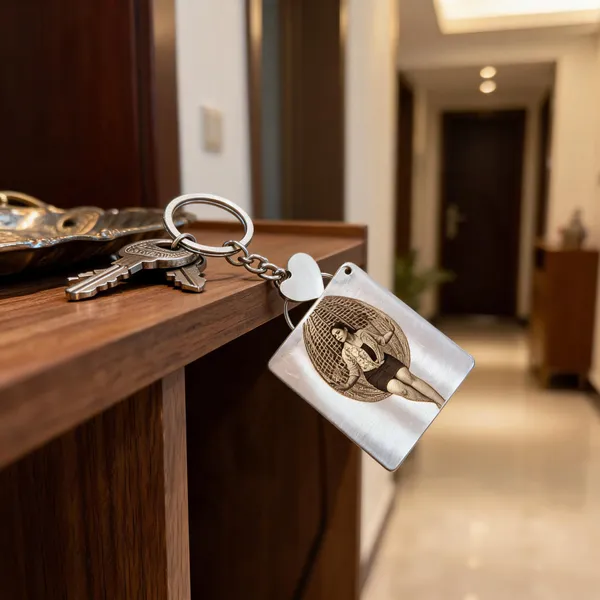 Personalized_Photo_Print_Metal_Keychain_With_Gift_Box*